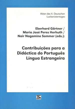 Contribuições para a Didáctica do Português Língua Estrangeira de Eberhard Gärtner