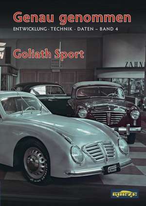 Genau genommen: Goliath Sport de Hans-Gunther Riedel