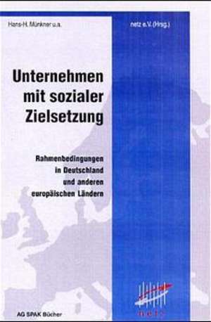 Unternehmen mit sozialer Zielsetzung de NETZ für Selbstverwaltung und Selbstorganisation e. V.