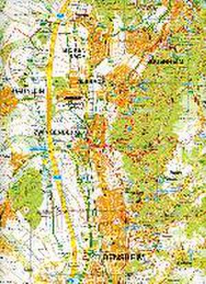 Wandern + Radfahren - Entlang der Bergstraße von Darmstadt bis Heidelberg de MeKi Landkarten GmbH