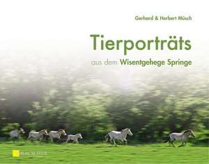 Tierportäts aus dem Wisentgehege Springe de Gerhard Müsch