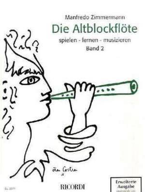 Die Altblockflöte Band 2 de Manfredo Zimmermann