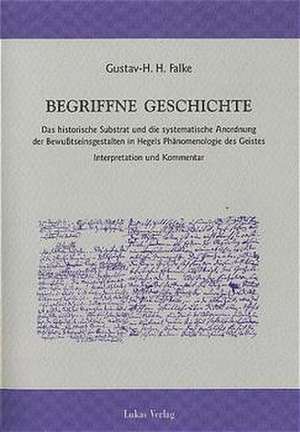 Begriffne Geschichte de Gustav H Falke