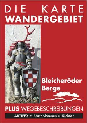 Die Karte - Freizeit in Thüringen Bleicheröder Berge 1 : 30 000