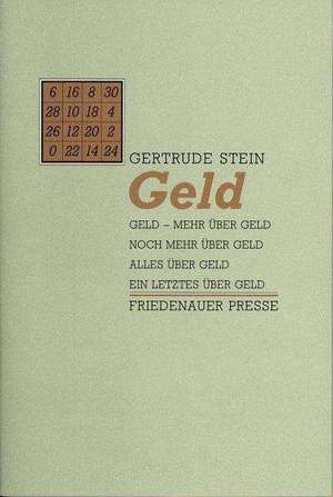 Geld de Gertrude Stein