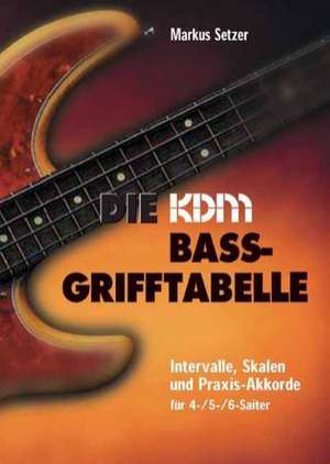 KDM Bass-Grifftabelle de Markus Setzer