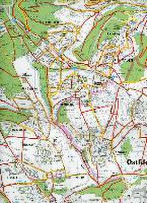 Stuttgart Fahrradplan 1 : 20 000