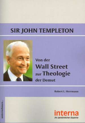 Sir John Templeton de Robert L. Herrmann