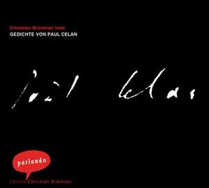 Gedichte. CD de Paul Celan