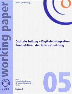 Digitale Teilung - Digitale Integration de Gernot Gehrke