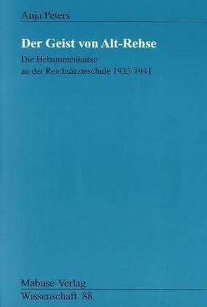 Der Geist von Alt-Rehse de Anja Peters