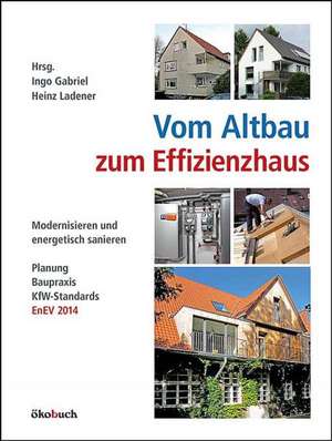 Vom Altbau zum Effizienzhaus de Ingo Gabriel