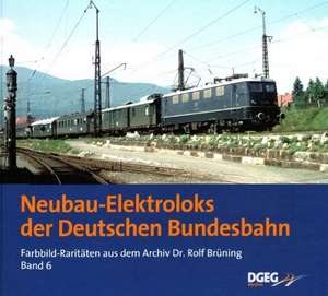 Neubau-Elektroloks der Deutschen Bundesbahn de Rolf Brüning