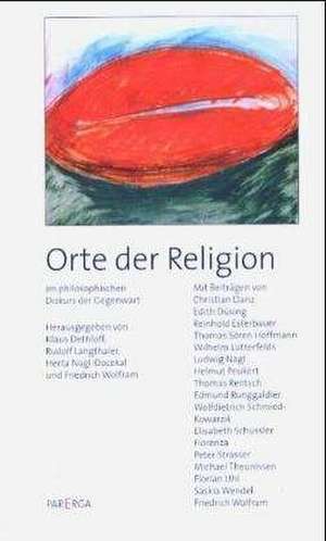 Orte der Religion de Klaus Dethloff