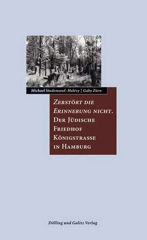 Zerstört die Erinnerung nicht de Michael Studemund-Halevy