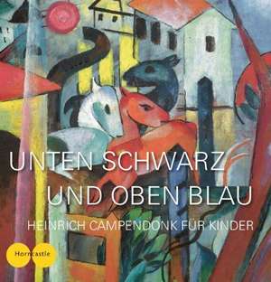 Unten Schwarz und Oben Blau de Mona Horncastle