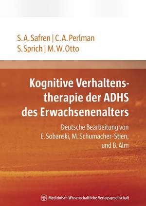 Kognitive Verhaltenstherapie des ADHS des Erwachsenenalters de Steven A. Safren