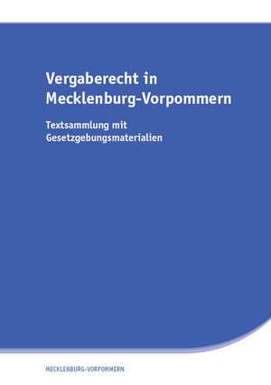 Vergaberecht in Mecklenburg-Vorpommern