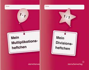 Mein Multiplikationsheftchen und mein Divisionsheftchen im Kombi de Katrin Langhans