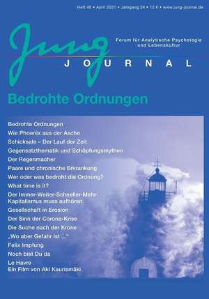 Jung Journal Heft 45: Bedrohte Ordnungen de Lutz Müller