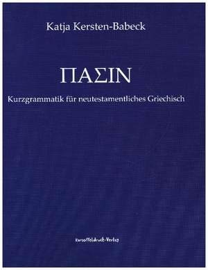 Pasin de Katja Kersten-Babeck
