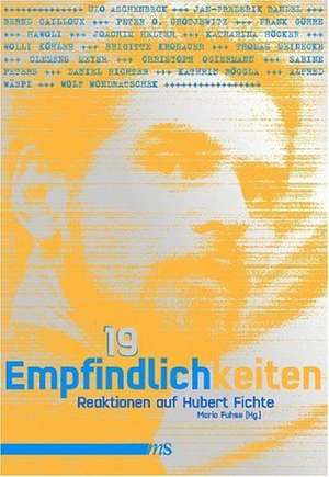 19 Empfindlichkeiten de Mario Fuhse