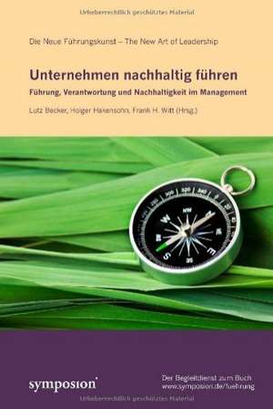 Unternehmen nachhaltig führen de Lutz Becker