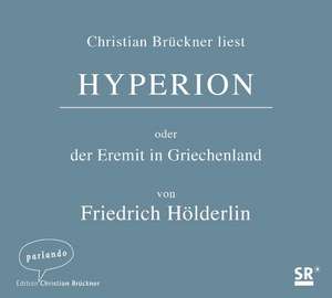 Hyperion oder der Eremit in Griechenland de Friedrich Hölderlin