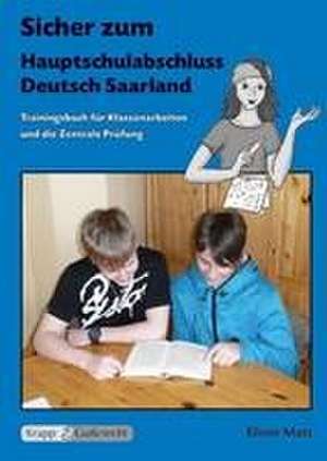 Sicher zum Hauptschulabschluss Deutsch Saarland de Elinor Matt