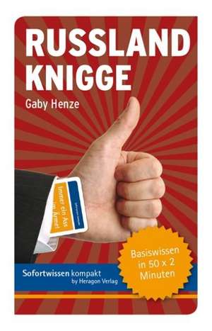 Russland-Knigge de Gaby Henze