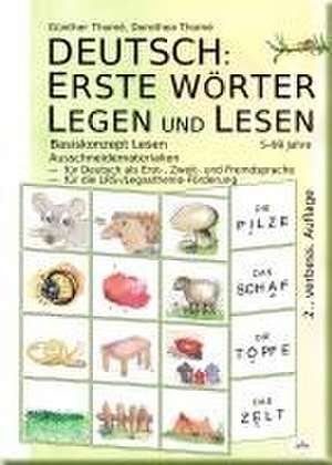 DEUTSCH: ERSTE WÖRTER LEGEN UND LESEN de Günther Thomé