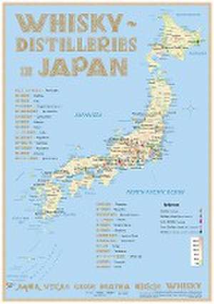 Whisky Distilleries Japan - Poster 42x60cm - Standard Edition de Rüdiger Jörg Hirst