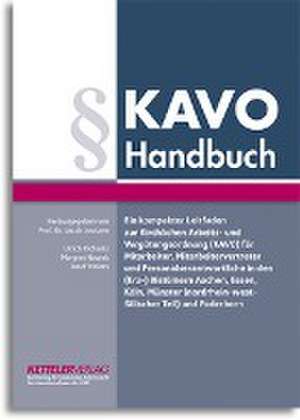 KAVO Handbuch de Ulrich Richartz