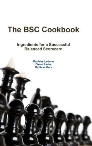 The BSC Cookbook de Matthias Lederer