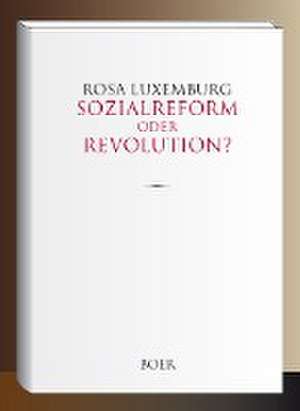 Sozialreform oder Revolution? de Rosa Luxemburg