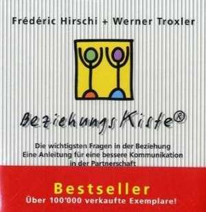 BeziehungsKiste. 32 Dialogkarten mit Begleitbuch de Frederic Hirschi