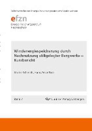 Windenergiespeicherung durch Nachnutzung stillgelegter Bergwerke - Kurzbericht de Hans-Peter Beck