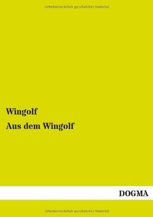 Aus dem Wingolf de Wingolf