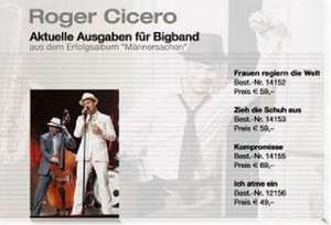 Roger Cicero: Ich atme ein - Big band. Partitur, Stimmensatz de Matthias Haß