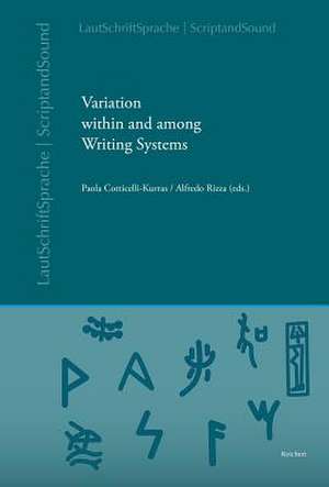 Variation Within and Among Writing Systems de Paola Cotticelli-Kurras