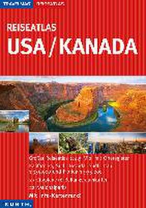 KUNTH Reiseatlas USA/Kanada 1:4,5 Mio.