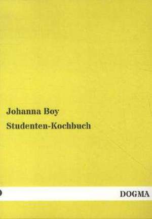 Studenten-Kochbuch de Johanna Boy