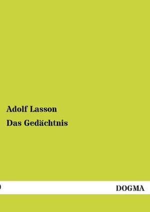 Lasson, A: Gedächtnis
