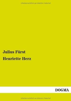 Henriette Herz de Julius Fürst