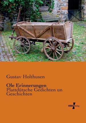 Ole Erinnerungen de Gustav Holthusen