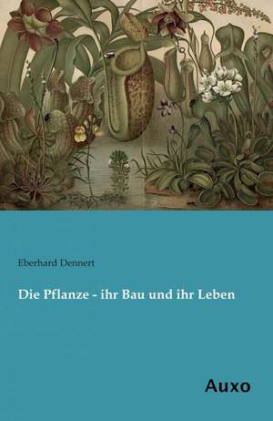 Die Pflanze - ihr Bau und ihr Leben de Eberhard Dennert