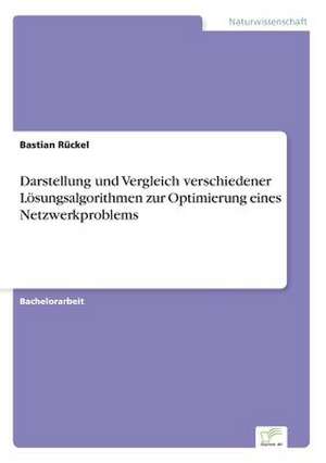 Darstellung und Vergleich verschiedener Lösungsalgorithmen zur Optimierung eines Netzwerkproblems de Bastian Rückel