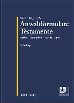 Anwaltformulare Testamente