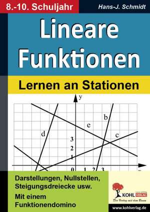 Lineare Funktionen de Hans-J. Schmidt