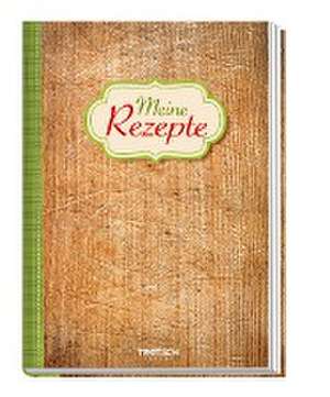 Rezeptbuch "Meine Rezepte" Holz